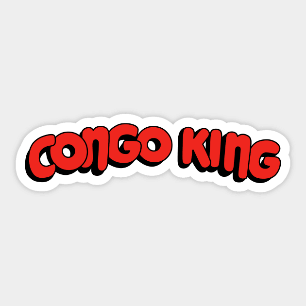 Congo King Sticker by CoverTales